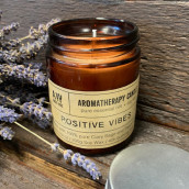 Aromatherapy Soy Wax Candle - Positive Vibes - Click Image to Close